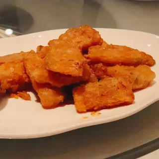 Fried Pumpkin w/ Salt Egg York