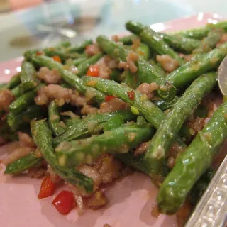 String Beans with Minced Pork