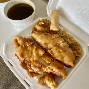 Almond Boneless Chicken