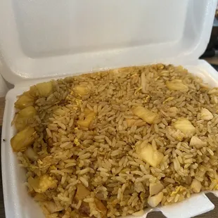 Thai pineapple curry fried rice