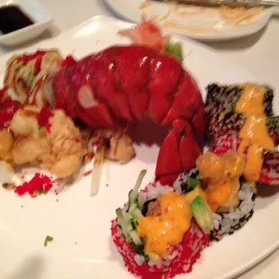 sushi and sashimi, sashimi, sushi, food