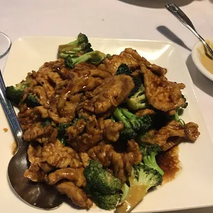 Chicken with broccoli