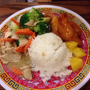#46, Chicken Broccoli &amp; Sweet Sour Chicken!