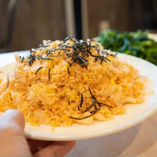 Japanese style fish egg fried rice