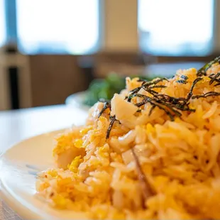 Japanese style fish egg fried rice