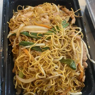 Beef Pan Fried Noodles