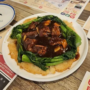 Minced Beef Fried Rice Noodle