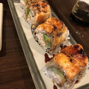 Baked Salmon Roll