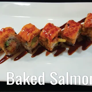 Baked Salmon Roll