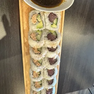 Tuna Roll and Rocky Mtn Roll