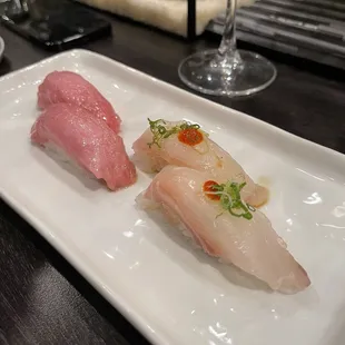 Bluefin Tuna and Red Snapper