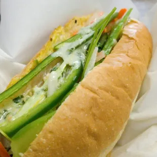 Tofu Bahn Mi Sandwich