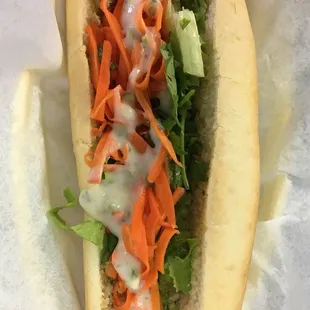 Lemongrass Chicken Banh Mi