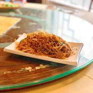 Soy sauce chow mein