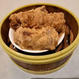 Steamed Bean Curd Skin Roll (Steamed Dim Sum menu)