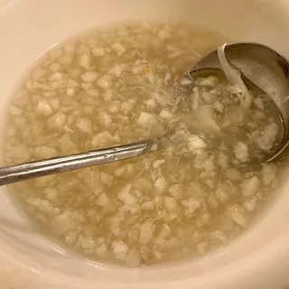 Fish Maw with Crab Meat Soup