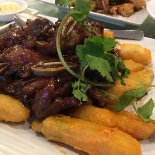 Golden Egg Yolk Pumpkin Beef Short Ribs