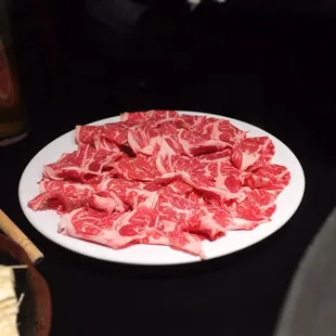 Look at how fresh the meat is!