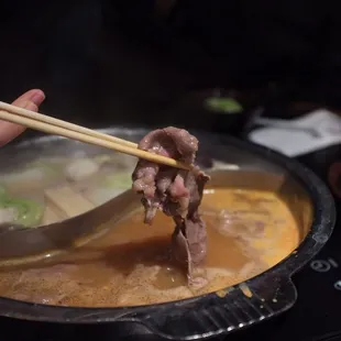 The way I like it. A bit raw but super tender.