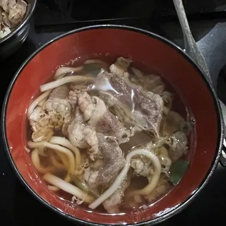 Niku Udon Soup (Udon with Beef)