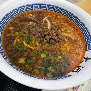 Spicy ramen