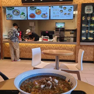 ramen and noodles, interior