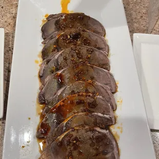 4. Chilled Garlic Beef Shank