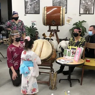 TCP Teaches Taiko to anyone from age 2 to seniors. Join Us!