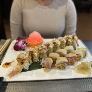 8. Sweetie Roll and Salmon