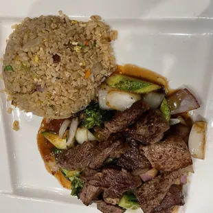 Beef hibachi