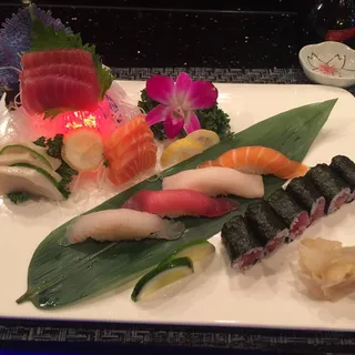 6. Sushi and Sashimi Combo