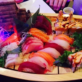 10. Sushi and Sashimi Love Boat for 2