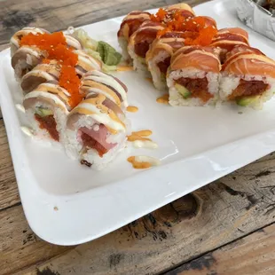 Mina roll and Samari roll