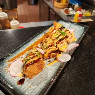 sushi and sashimi, food