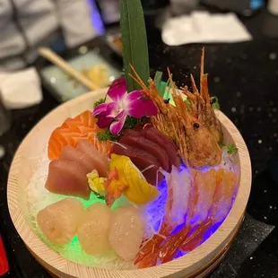 sushi and sashimi, food, sashimi, sushi