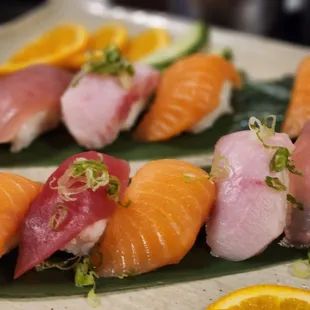 sushi, sushi and sashimi, sashimi, food