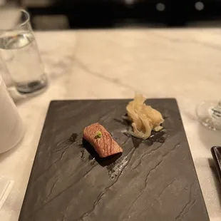 food, sushi and sashimi