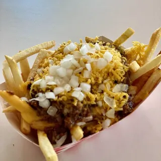 Vegan Chili Cheese Fries