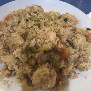 Hawaiian shrimp fried rice