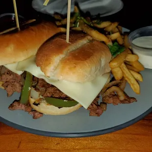 Steak sliders