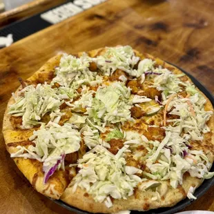 Nashville Hot Chicken Pizza