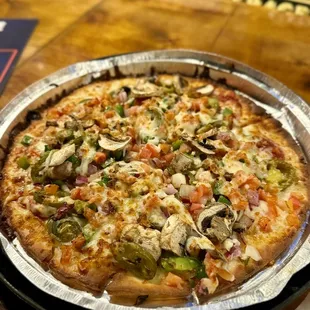 Gluten free Veggie Pizza