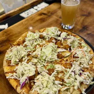 Nashville Hot Chicken Pizza