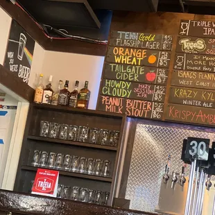 Bar menu half anyways