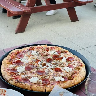 Whipped Ricotta Pizza