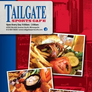 the menu