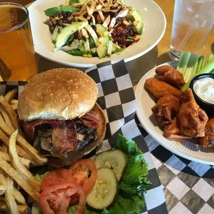 salads, food