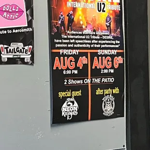 Upcoming U2 cover band!