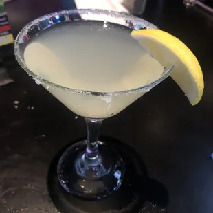 Lemon  drop martini