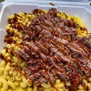 Brisket Mac &amp; cheese